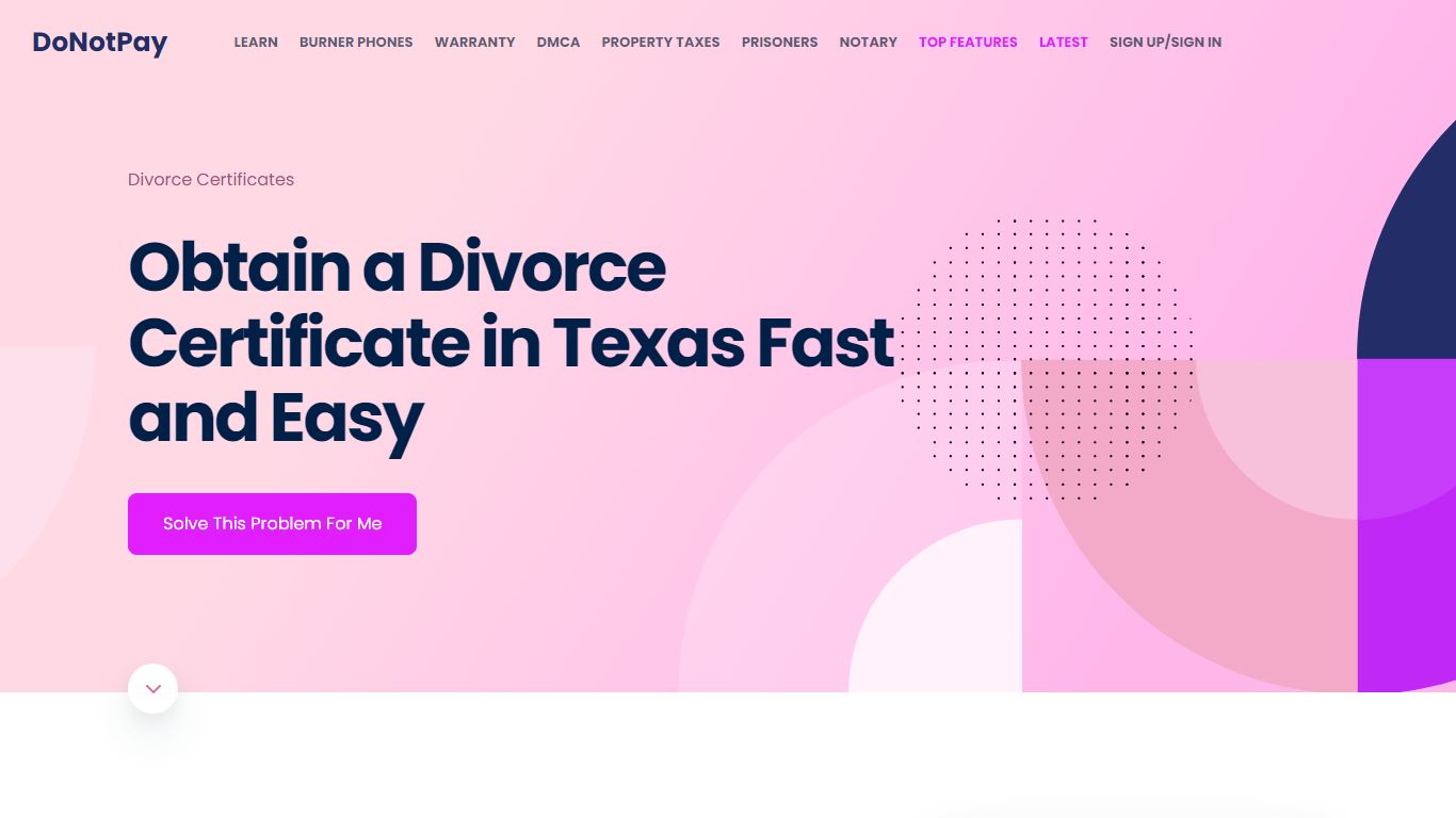 How To Get A Divorce Certificate In Texas [Step-by-Step Guide] - DoNotPay